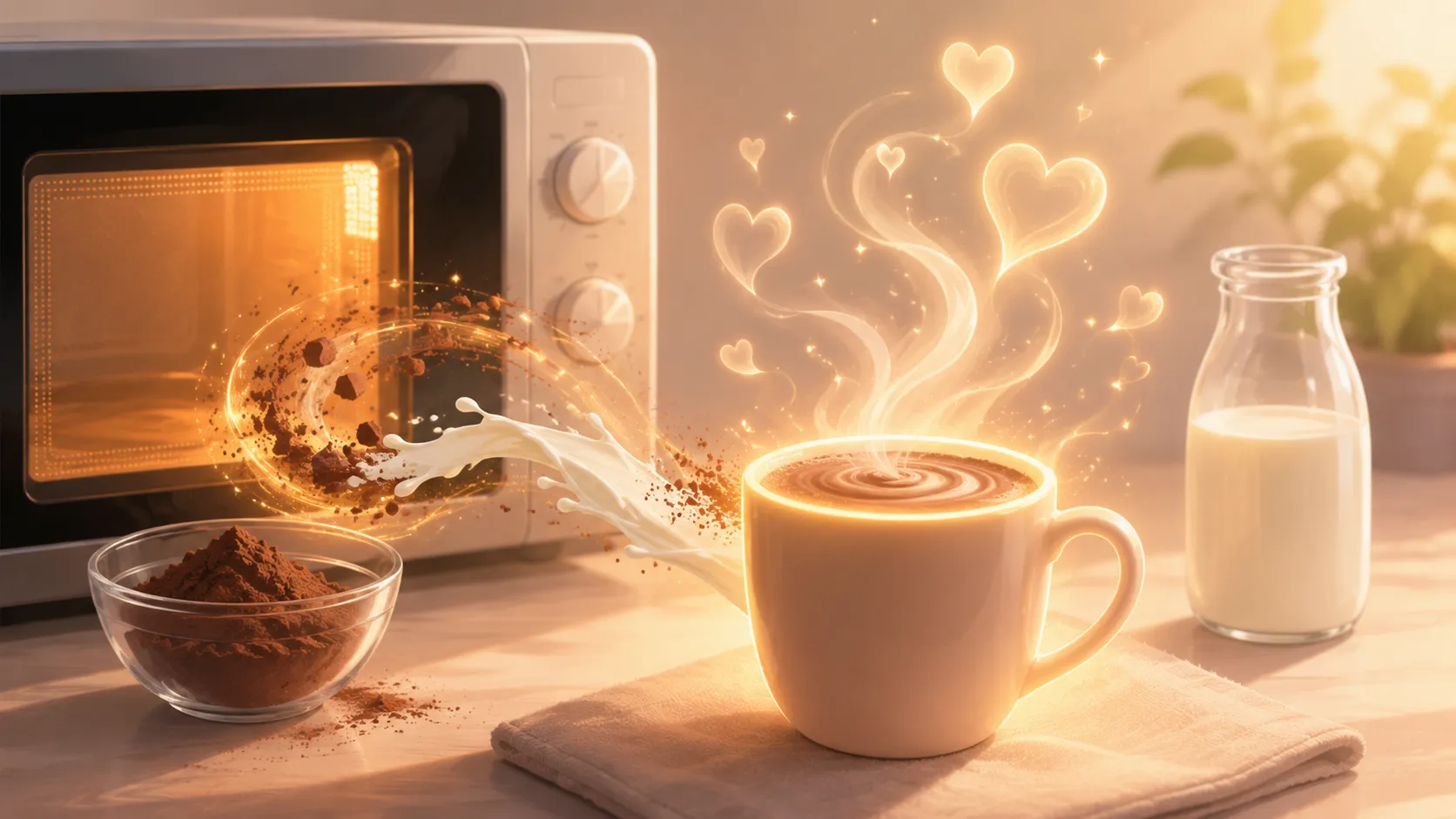 How to Make Hot Chocolate in the Microwave