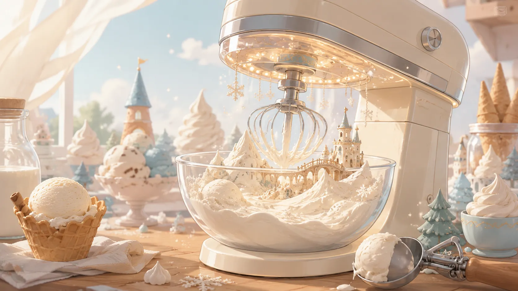 How to Make Ice Cream in a Kitchenaid Mixer
