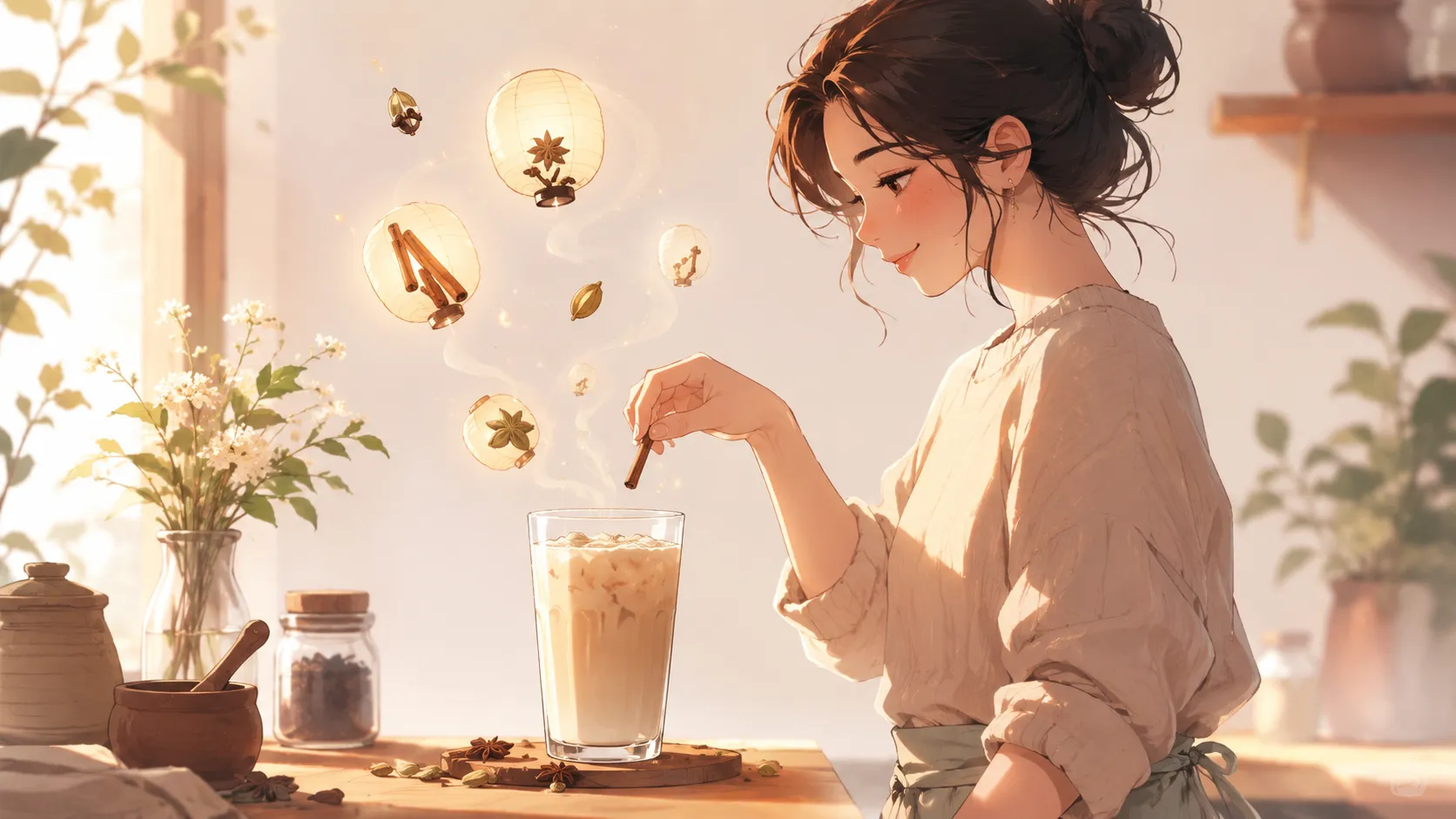 How to Make an Iced Chai Latte at Home